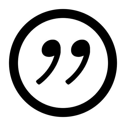 Quote Unquote 图标