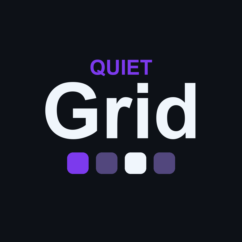 Quiet Grid icon